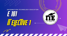 E 101 - IT Elective 1