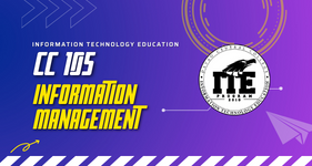 CC 105 - Information Management